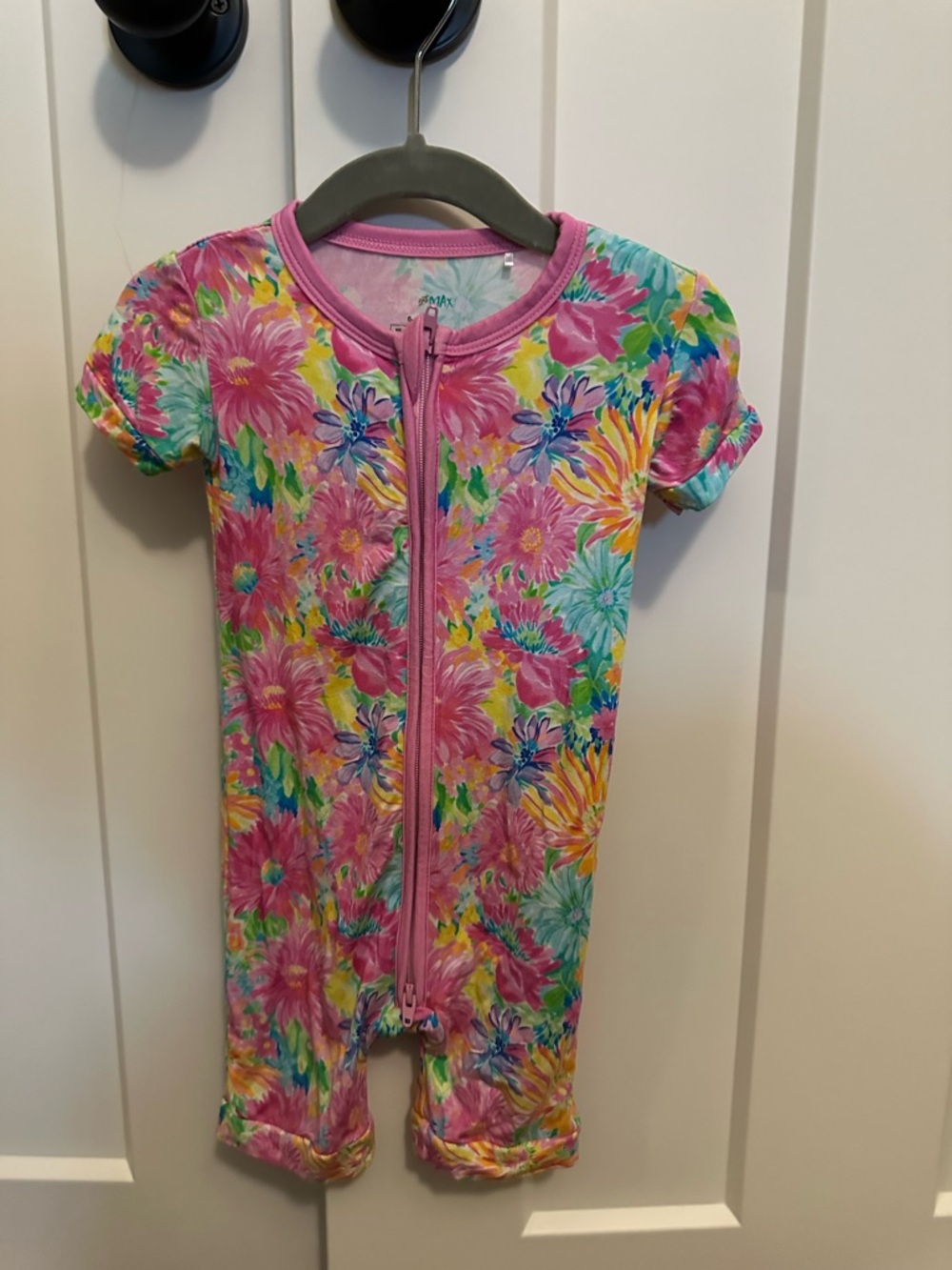 Gigi and Max Kimberly Floral Zip Shorty